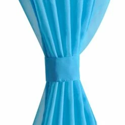 VIDAXL Rideau Fin Turquoise 140x175 Cm 2 Pcs -Auchan Boutique B2CD 1006