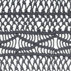 VIDAXL Rideau En Macrame Anthracite 140x240 Cm Coton -Auchan Boutique B2CD 1041