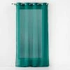 Paris Prix Rideau à Oeillets Etamina 140x240cm Émeraude -Auchan Boutique B2CD 1057