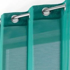 Paris Prix Rideau à Oeillets Etamina 140x240cm Émeraude 6 Paris Prix Rideau à Oeillets Etamina 140x240cm Émeraude -Auchan Boutique B2CD 1058