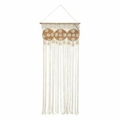 ATMOSPHERA Rideau Fil Macramé Jute 90x200
