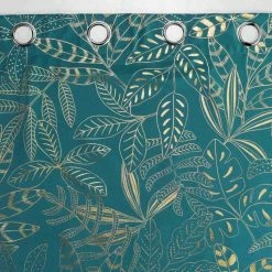 Paris Prix Rideau à Œillets Imprimé Belflor 140x280cm Émeraude 8 Paris Prix Rideau à Œillets Imprimé Belflor 140x280cm Émeraude -Auchan Boutique B2CD 1094