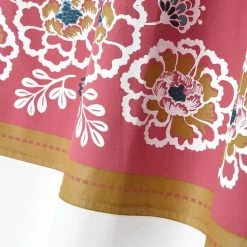 Lovely Casa Rideau à œillets 140x260 Cm Amaryllis Coton 8 Lovely Casa Rideau à œillets 140x260 Cm Amaryllis Coton -Auchan Boutique B2CD 1153