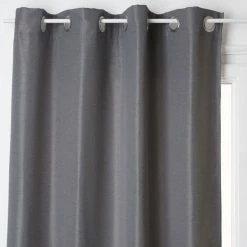 ATMOSPHERA Rideau Occultant Elena - 140 X 260 Cm - Gris Foncé