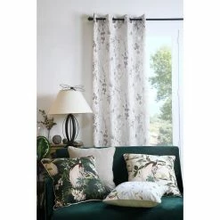 Lovely Casa Rideau à œillets 140x260 Cm Benicio Naturel -Auchan Boutique B2CD 1188