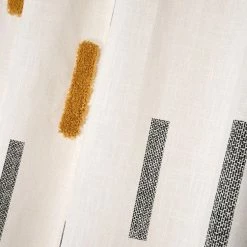 Lovely Casa Rideau à œillets 140x260 Cm Beloha écru Coton 7 Lovely Casa Rideau à œillets 140x260 Cm Beloha écru Coton -Auchan Boutique B2CD 1225