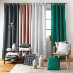 Paris Prix Rideau à Passants Essentiel 140x260cm Naturel -Auchan Boutique B2CD 1250