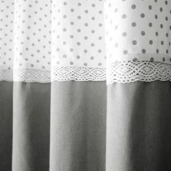 No Name Rideau à œillets 140x240 Margot Gris Coton 8 No Name Rideau à œillets 140x240 Margot Gris Coton -Auchan Boutique B2CD 126