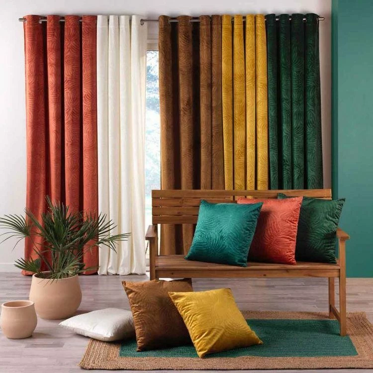 Paris Prix Rideau Occultant Analia 140x240cm Émeraude 7 Paris Prix Rideau Occultant Analia 140x240cm Émeraude – Image 5