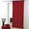 Paris Prix Rideau à Oeillets Essentiel II 140x260cm Rouge 1 Paris Prix Rideau à Oeillets Essentiel II 140x260cm Rouge -Auchan Boutique B2CD 1279