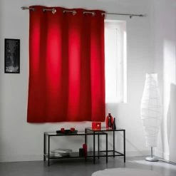 Paris Prix Rideau Occultant Cocoon 140x180cm Rouge