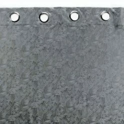 Paris Prix Rideau Occultant Aquarelle 135x240cm Anthracite -Auchan Boutique B2CD 1296