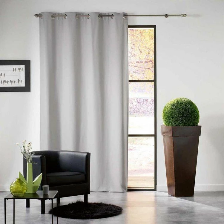 Paris Prix Rideau Occultant Mezzo 140x240cm Gris 3 Paris Prix Rideau Occultant Mezzo 140x240cm Gris