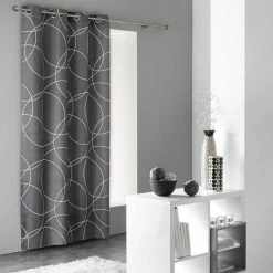 Paris Prix Rideau Design Elton 140x240cm Gris