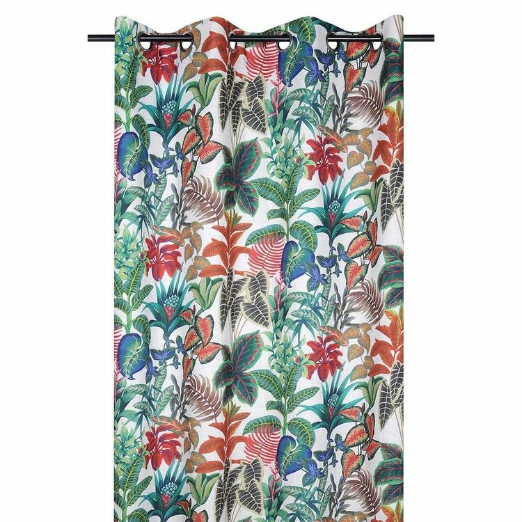 Lovely Casa Rideau à œillets 140x260 Cm Pattaya Blanc 3 Lovely Casa Rideau à œillets 140x260 Cm Pattaya Blanc