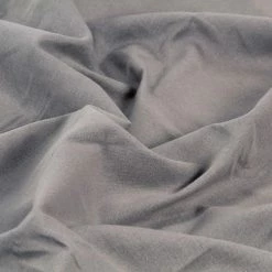 VIDAXL Rideaux Avec Anneaux En Metal 2 Pcs Coton 140x245 Cm Gris 9 VIDAXL Rideaux Avec Anneaux En Metal 2 Pcs Coton 140x245 Cm Gris -Auchan Boutique B2CD 1322