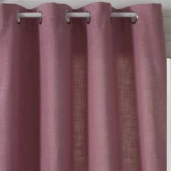 ATMOSPHERA Rideau Clem - 140 X 260 Cm - Rose Foncé