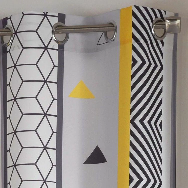 Paris Prix Rideau Yellow Mix 140x260cm Multicolore 4 Paris Prix Rideau Yellow Mix 140x260cm Multicolore – Image 2