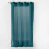 Paris Prix Rideau à Oeillets Etamina 140x240cm Bleu 2 Paris Prix Rideau à Oeillets Etamina 140x240cm Bleu -Auchan Boutique B2CD 1358