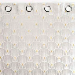 Paris Prix Rideau à Œillets Cadence 140x260cm Jaune 8 Paris Prix Rideau à Œillets Cadence 140x260cm Jaune -Auchan Boutique B2CD 1363