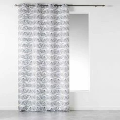 Paris Prix Rideau Imprimé Evy Side 140x260cm Blanc