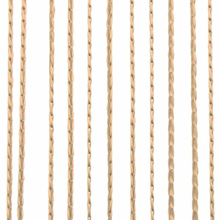 VIDAXL Rideau En Fils 2 Pcs 100 X 250 Cm Beige 6 VIDAXL Rideau En Fils 2 Pcs 100 X 250 Cm Beige – Image 4