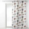 Paris Prix Rideau à Oeillets Toundra 140x260cm Blanc -Auchan Boutique B2CD 1451