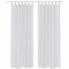 VIDAXL Rideau Fin Blanc 140x245 Cm 2 Pcs -Auchan Boutique B2CD 1454
