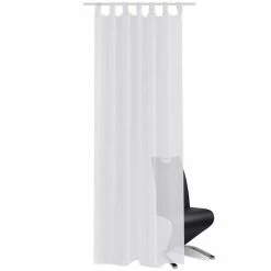 VIDAXL Rideau Fin Blanc 140x245 Cm 2 Pcs -Auchan Boutique B2CD 1455