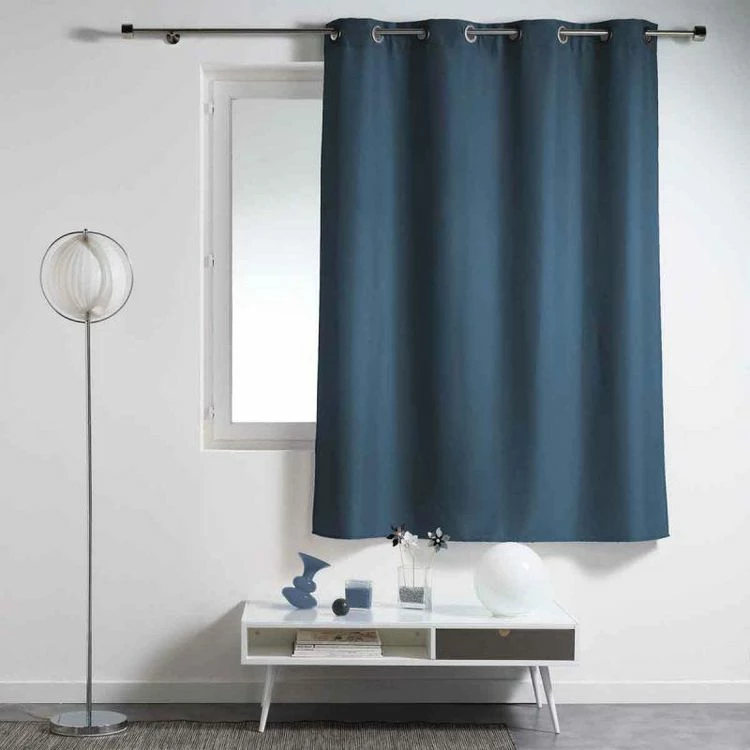 Paris Prix Rideau à Œillets Essentiel 140x180cm Bleu Marine 3 Paris Prix Rideau à Œillets Essentiel 140x180cm Bleu Marine