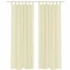 VIDAXL Rideau Fin Creme 140x175 Cm 2 Pcs 1 VIDAXL Rideau Fin Creme 140x175 Cm 2 Pcs -Auchan Boutique B2CD 1467