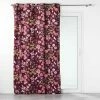 Paris Prix Rideau à Œillets Florabella 140x240cm Prune -Auchan Boutique B2CD 1472