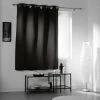 Paris Prix Rideau Occultant Cocoon 135x180cm Noir -Auchan Boutique B2CD 1535