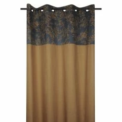 Lovely Casa Rideau à œillets 140x260 Cm Goldy Coton