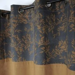 Lovely Casa Rideau à œillets 140x260 Cm Goldy Coton -Auchan Boutique B2CD 1539