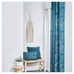 TODAY Rideau Fantaisie à Oeillets En Coton KALI