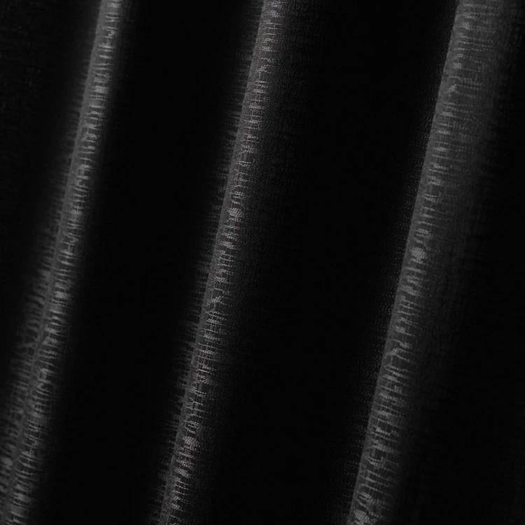 Paris Prix Rideau Uni Riad 140x260cm Noir 4 Paris Prix Rideau Uni Riad 140x260cm Noir – Image 2