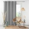 Paris Prix Rideau à Oeillets Absolu 140x280cm Gris 2 Paris Prix Rideau à Oeillets Absolu 140x280cm Gris -Auchan Boutique B2CD 163