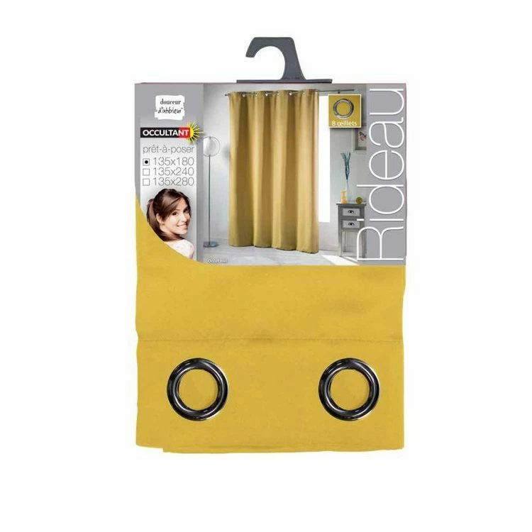 Paris Prix Rideau Occultant Occult 135x180cm Miel 5 Paris Prix Rideau Occultant Occult 135x180cm Miel – Image 3