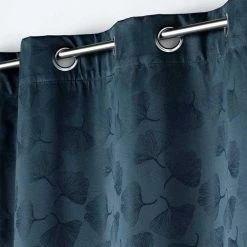 Paris Prix Rideau Occultant Lunella 140x260cm Bleu Marine -Auchan Boutique B2CD 1642