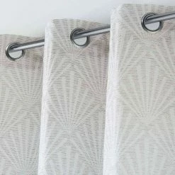 Paris Prix Rideau à Œillets Lonae 140x260cm Blanc 7 Paris Prix Rideau à Œillets Lonae 140x260cm Blanc -Auchan Boutique B2CD 1645