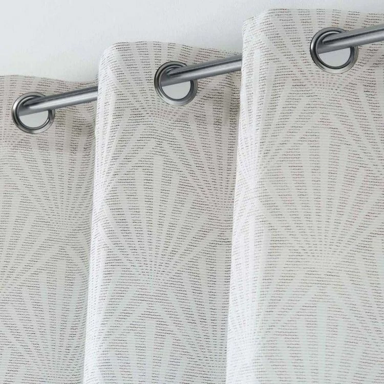 Paris Prix Rideau à Œillets Lonae 140x260cm Blanc 4 Paris Prix Rideau à Œillets Lonae 140x260cm Blanc – Image 2