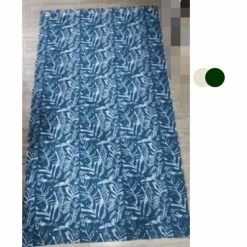 ATMOSPHERA Rideau Tissage Jacquard Folha - 140 X 260 - Vert Cèdre