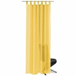 VIDAXL Rideau Occultant 2 Pcs Voile 140 X 245 Cm Jaune 8 VIDAXL Rideau Occultant 2 Pcs Voile 140 X 245 Cm Jaune -Auchan Boutique B2CD 1680