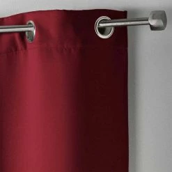 Paris Prix Rideau Occultant Occult 135x240cm Bordeaux -Auchan Boutique B2CD 1795