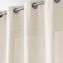 Paris Prix Rideau à Oeillets Absolu 140x260cm Naturel -Auchan Boutique B2CD 1803