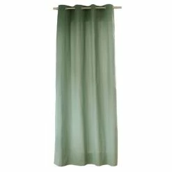 TOILINUX Lot De 2 Rideaux Panama - 240 Cm X 135 Cm - Vert Argile 9 TOILINUX Lot De 2 Rideaux Panama - 240 Cm X 135 Cm - Vert Argile -Auchan Boutique B2CD 1808