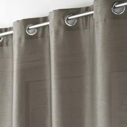 Paris Prix Rideau à Oeillets Shana 140x240cm Noisette -Auchan Boutique B2CD 182