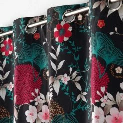 Paris Prix Rideau à Œillets Occultant Yokahama 135x260cm Bleu 6 Paris Prix Rideau à Œillets Occultant Yokahama 135x260cm Bleu -Auchan Boutique B2CD 1821