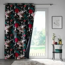 Paris Prix Rideau à Œillets Occultant Yokahama 135x260cm Bleu 7 Paris Prix Rideau à Œillets Occultant Yokahama 135x260cm Bleu -Auchan Boutique B2CD 1822